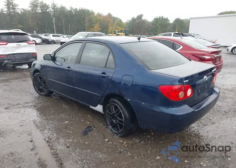 2006 Toyota Corolla Le from USA, damaged, VIN 2T1BR32E76C664318